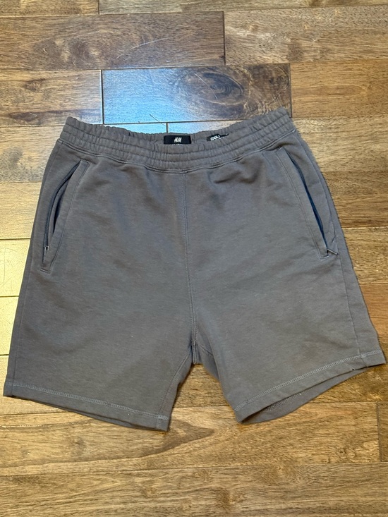 H&M Other - H&M Men's Charcoal Athletic Cotton-Blend Shorts